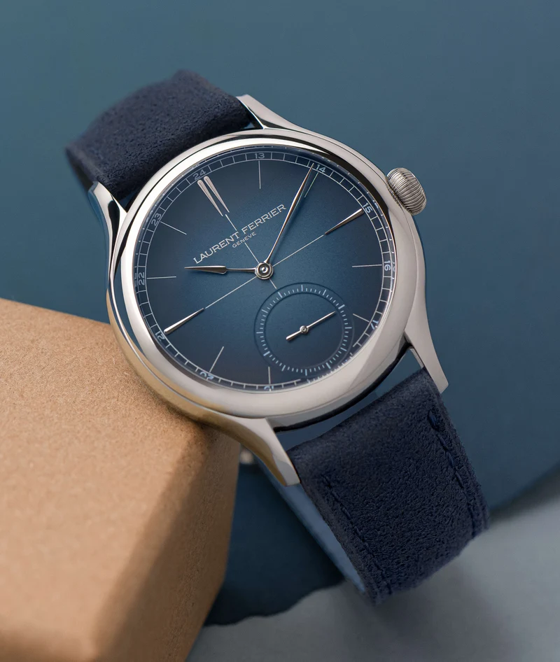 Laurent Ferrier Classic Origin Blue — sfeerbeeld