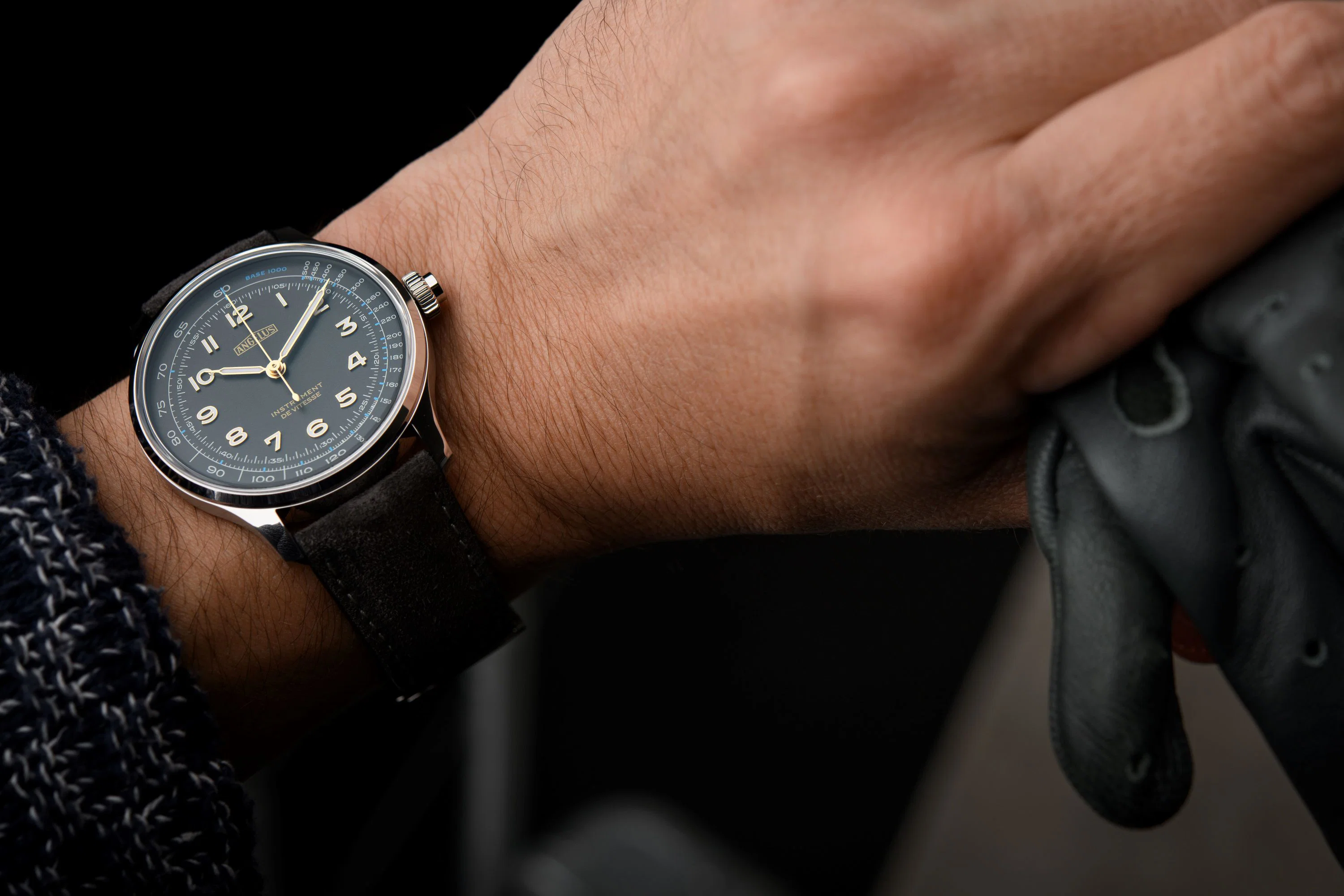 Angelus Instrument de Vitesse Grey Silverstone