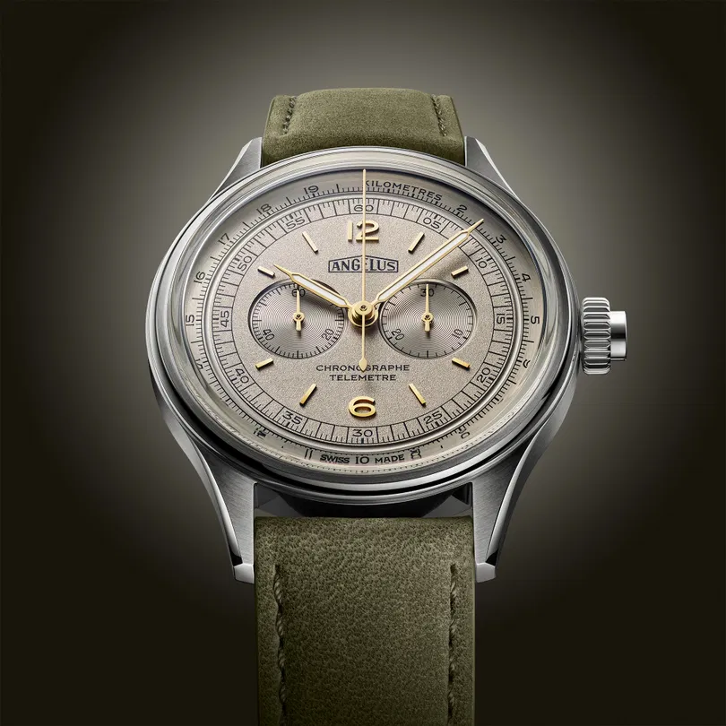 Angelus Chronographe Télémètre Steel Titanium-Grey — sfeerbeeld